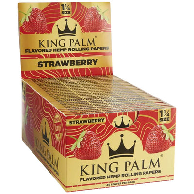 King Palm Flavored Hemp Papers | 40pc | 1 1/4 | 50pk Display - Headshop.com