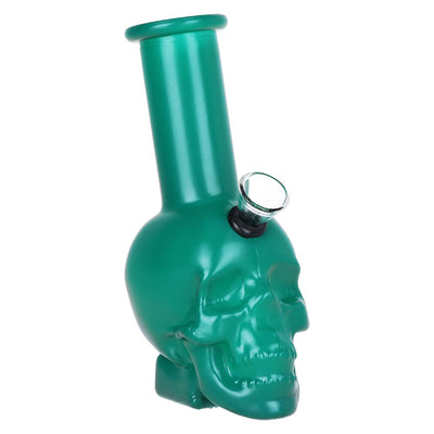 SeshGear Pastel Skull Glass Water Pipe - 6" / Colors Vary