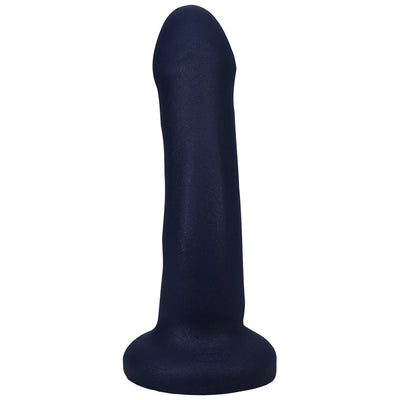 Tantus Curve 6.5 in. Dildo Medium-Firm Sapphire