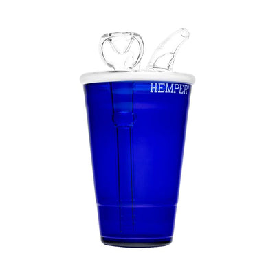 Hemper Beer Pong Glass Water Pipe - 5.75" / 14mm F - Headshop.com