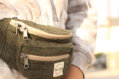 Core Hemp Fanny Pack - Banyan Green - Headshop.com