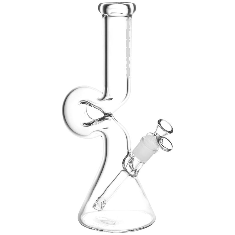 Pulsar Handle Glass Beaker Water Pipe | 12" | 14mm F - Headshop.com