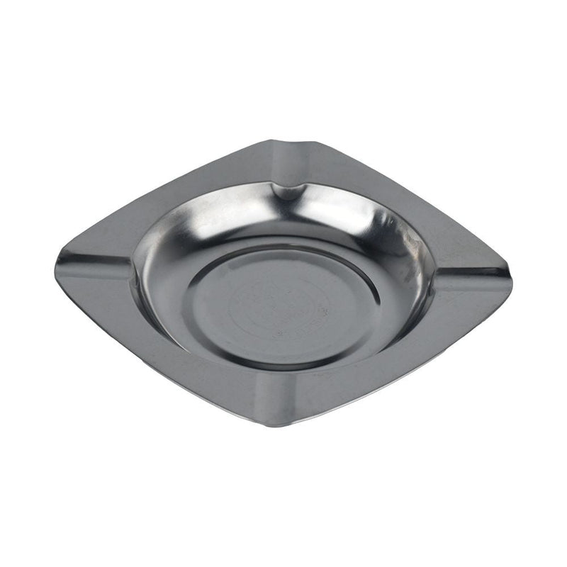 ELF Supply Metal Ashtray - 4.4" x 4.4" / Silver 6ct - Headshop.com