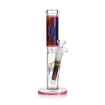 Ritual Smoke - Prism 10" Glass Straight Tube - Pink - Headshop.com