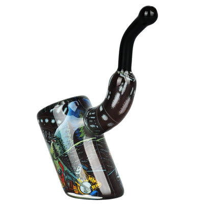 Grateful Dead x Pulsar Inside Print Bent Sherlock Pipe | 4"