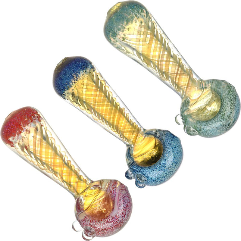 Dream Scapes Knobby Spoon Pipe - 4" / Colors Vary - Headshop.com