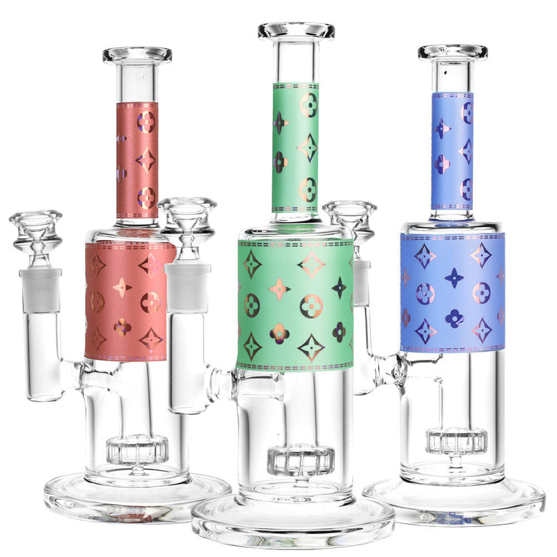 High Fashion Water Pipe - 9.5" / 14mm F / Colors Vary - Headshop.com