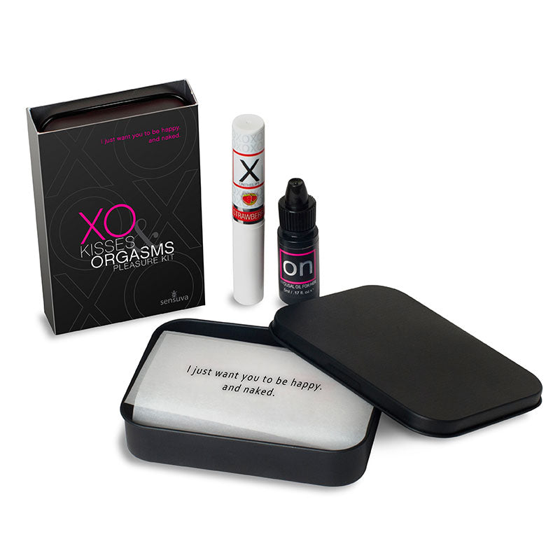 Sensuva XO Kisses & Orgasms Pleasure Kit - Headshop.com