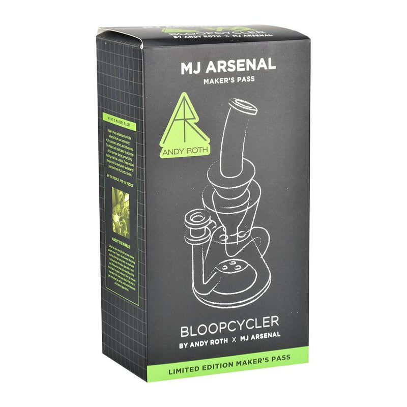 MJ Arsenal Bloopcycler Glass Dab Rig - 8" / 10mm F - Headshop.com