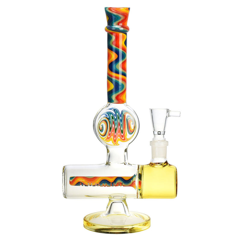 Endless Rainbow Inline Perc Water Pipe - 9" / 14mm F - Headshop.com