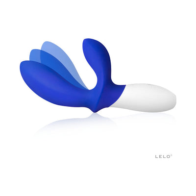 LELO LOKI WAVE Rechargeable Dual Stimulation Prostate Vibrator Federal Blue