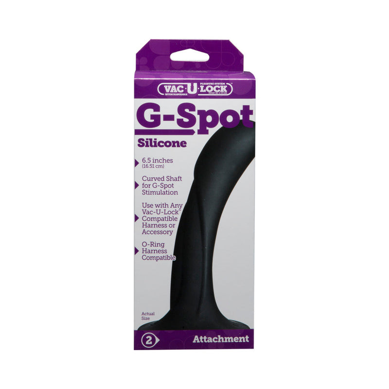 Vac-U-Lock G-Spot Silicone Black