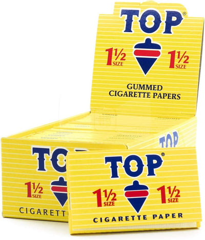 TOP Fine Gum Rolling Papers - Single Wide 24pcs