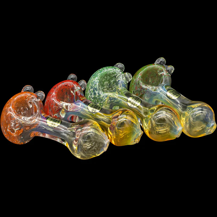 LA Pipes "Thick Neck Freckles" Spoon Pipe - Headshop.com