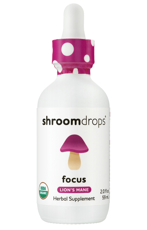 Organic Lion's Mane Tincture (Focus) Shroom drops