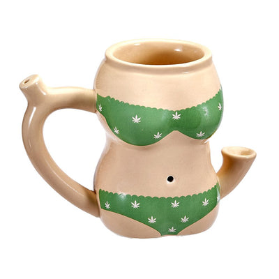 green bikini mug - Headshop.com