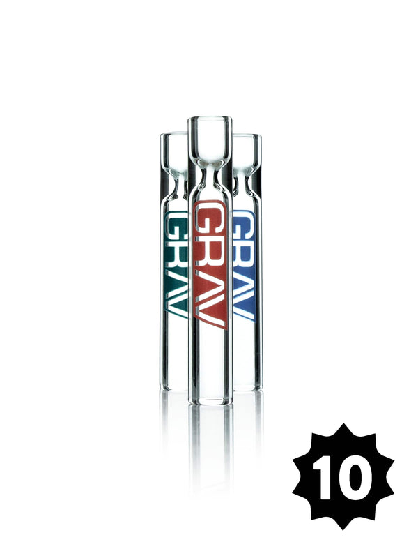 GRAV® Clear 9mm Taster - Pack of 10