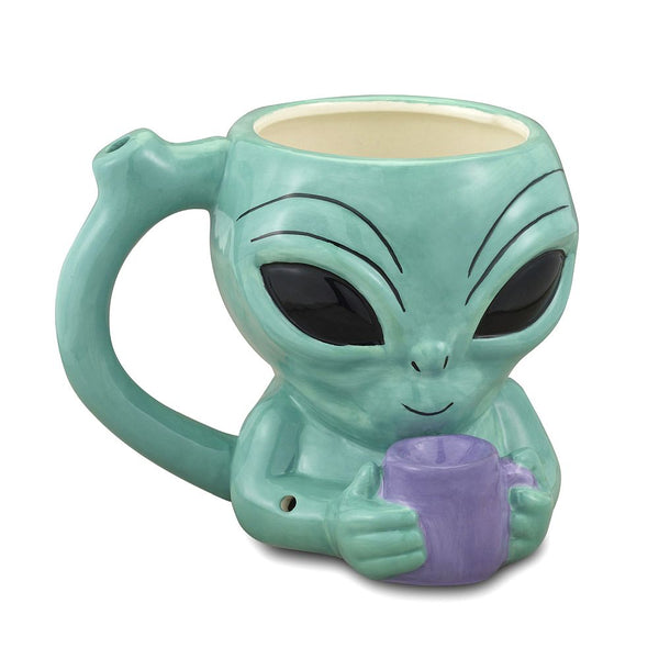 Alien Head  Pipe Mug